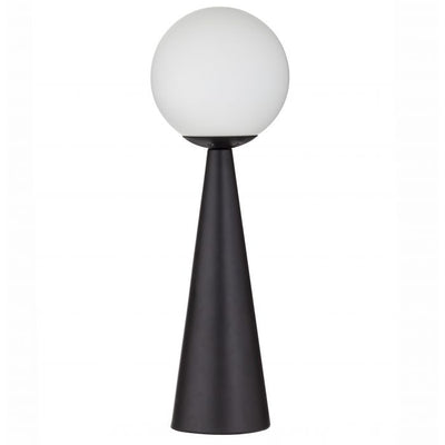 AMALFI ORION TABLE LAMP BLACK/WHITE 15X15X45CM