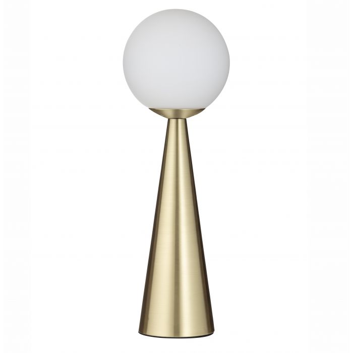 AMALFI ORION TABLE LAMP GOLD/WHITE 15X15X45CM