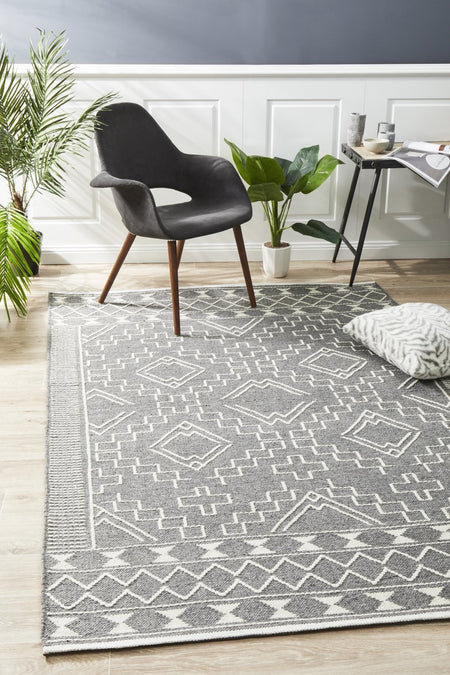 Sasha Salena Rug Grey