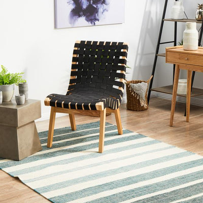 Skandinavian 309 Teal Rug