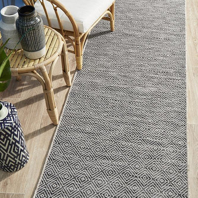 Terrace 5500 Grey Runner Rug