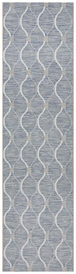 Terrace 5501 Blue Runner Rug