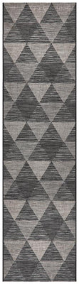 Terrace 5503 Black Runner Rug