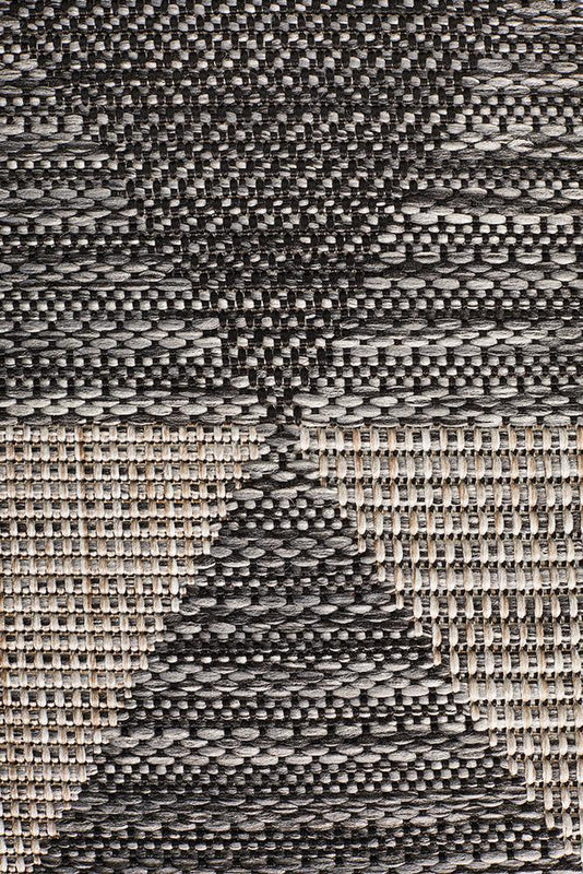 Terrace 5503 Black Runner Rug