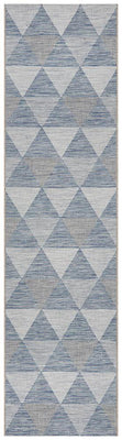 Terrace 5503 Blue Runner Rug