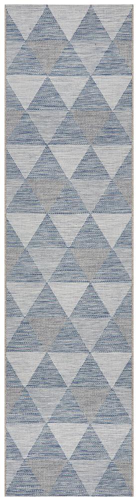 Terrace 5503 Blue Runner Rug