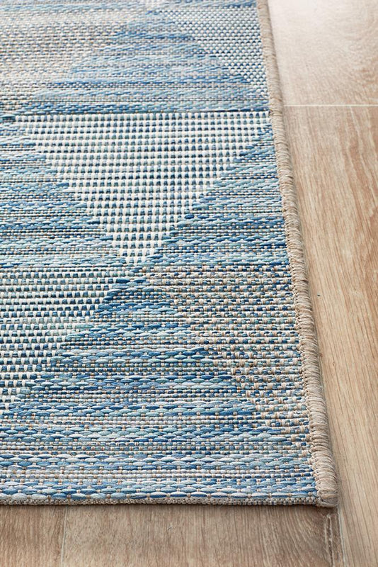 Terrace 5503 Blue Runner Rug