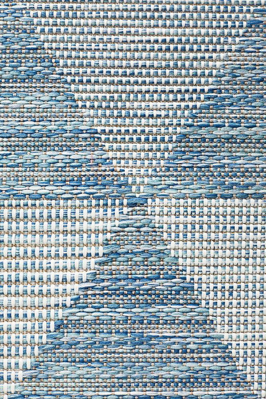 Terrace 5503 Blue Runner Rug