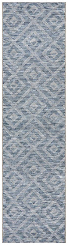 Terrace 5504 Blue Runner Rug
