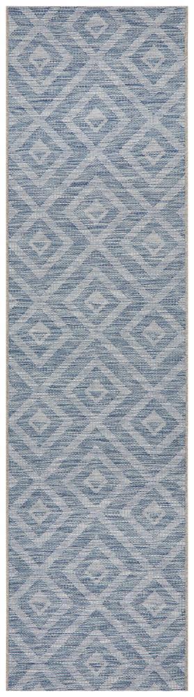 Terrace 5504 Blue Runner Rug
