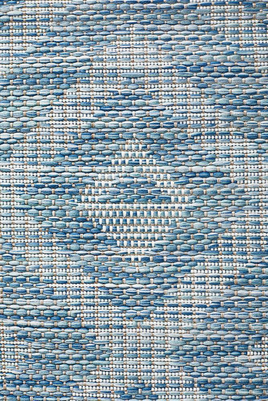 Terrace 5504 Blue Runner Rug