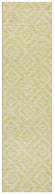 Terrace 5504 Green Runner Rug