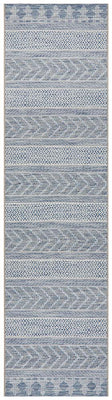 Terrace 5505 Blue Runner Rug