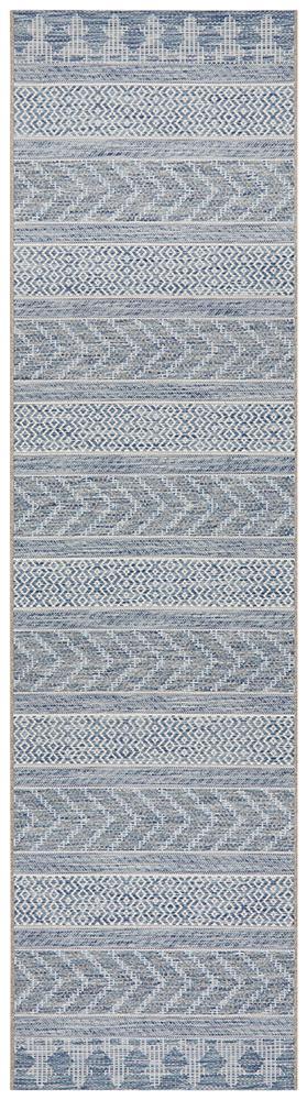 Terrace 5505 Blue Runner Rug