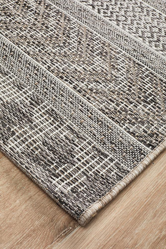 Terrace 5505 Grey Runner Rug
