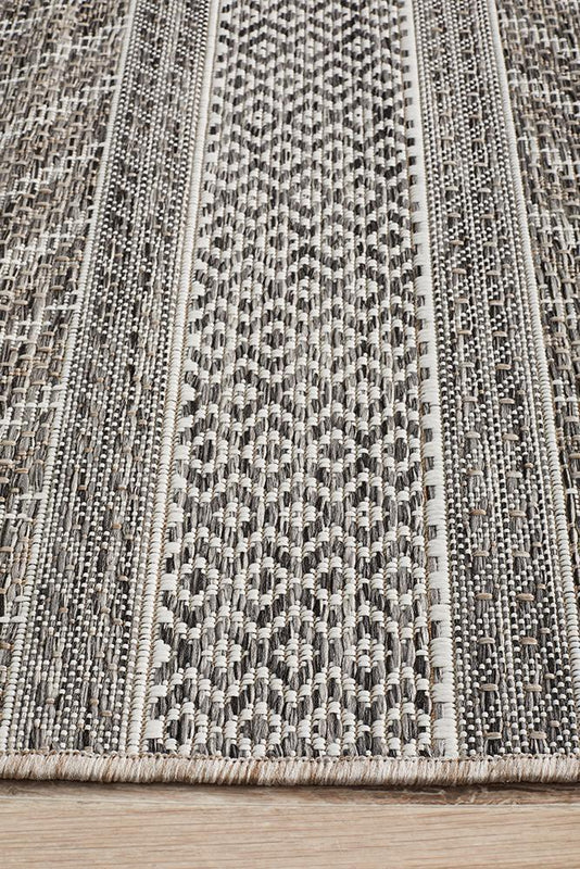 Terrace 5505 Grey Runner Rug