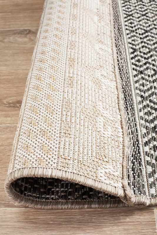 Terrace 5505 Grey Runner Rug